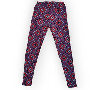 LULAROE ONE SIZE LEGGINGS COLORFUL STRETCH